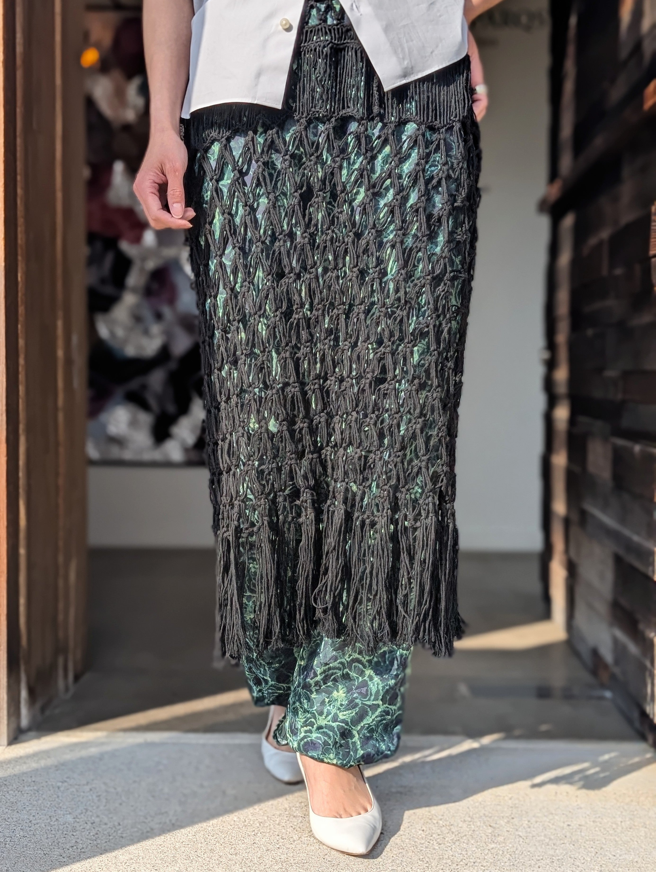 SEEALL  SAW53 KN-806 CROCHET SKIRT TRIVAL