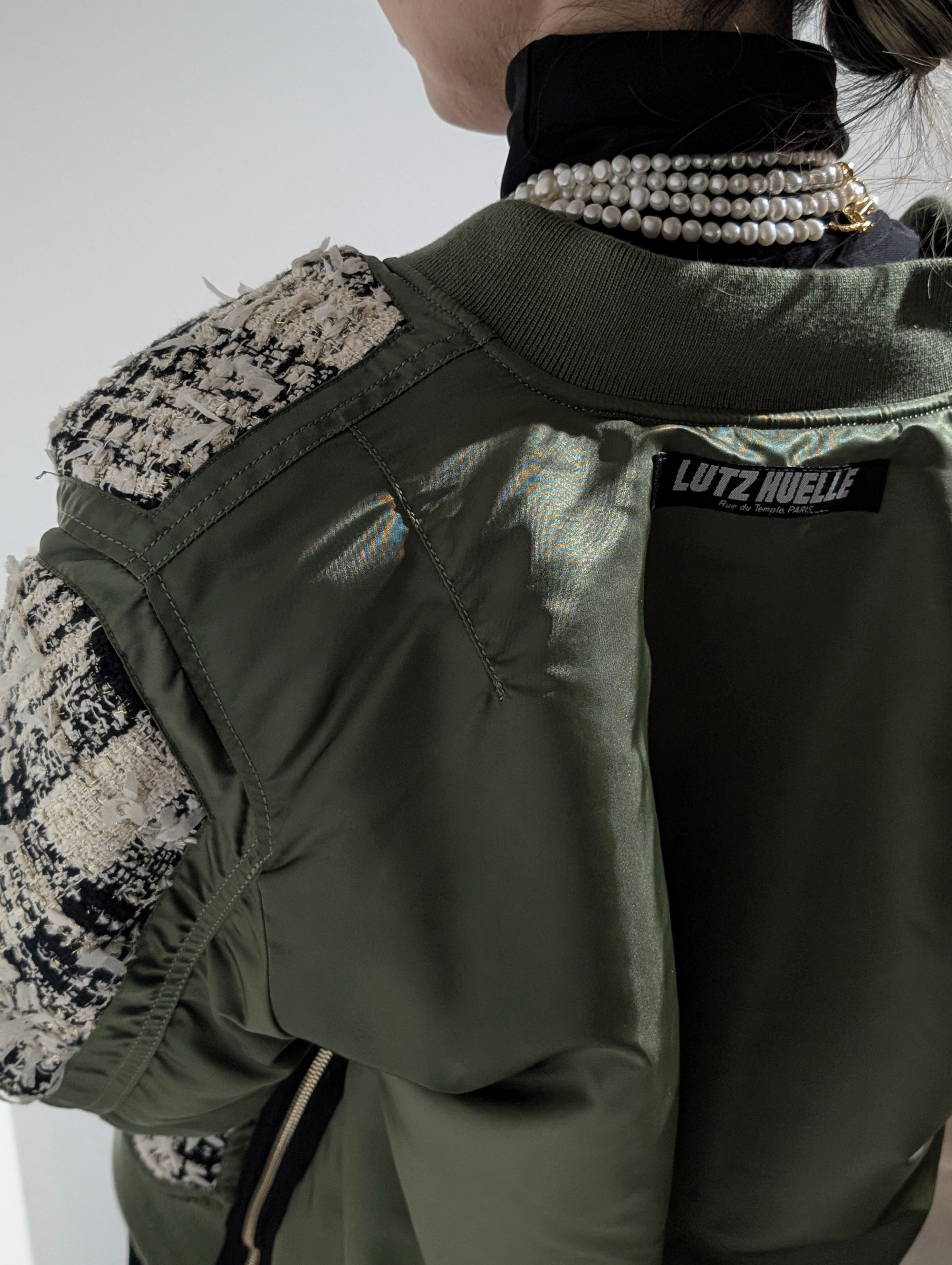 LUTZ HUELLE  PATCH BOMBER V2