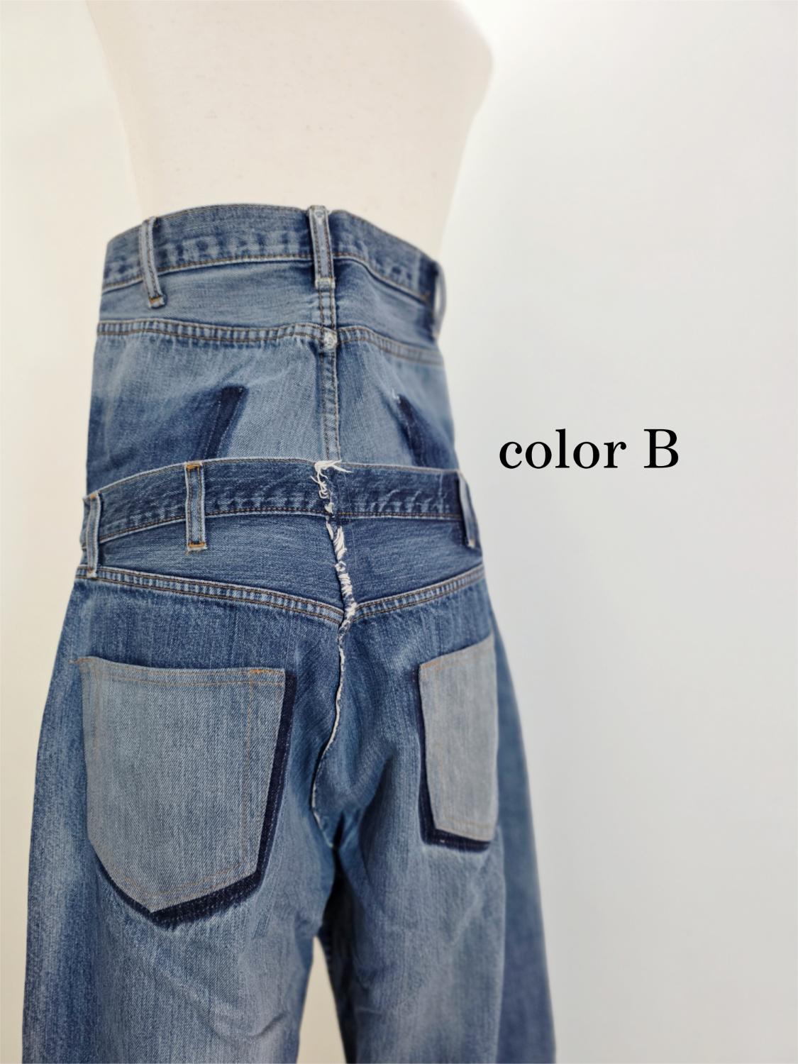 QUIITO W WAIST DENIM PT(1サイズ)