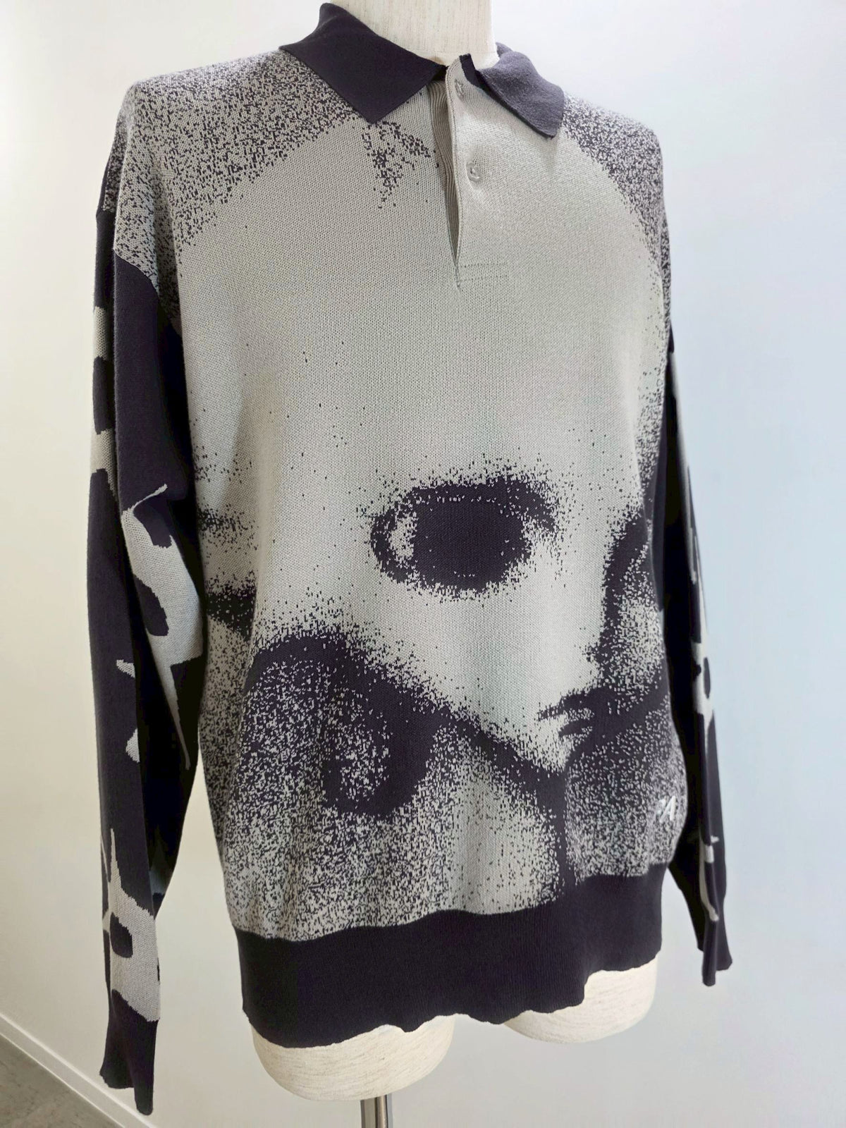 P.A.M CELESTIAL KNITTED POLO SWEATER