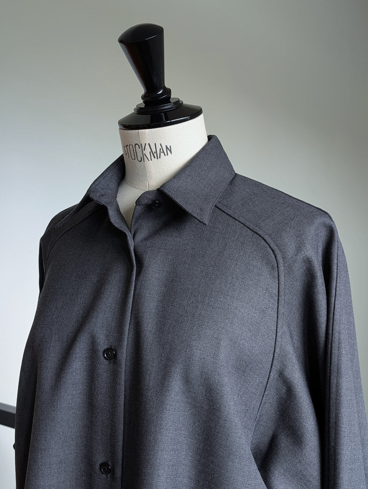 AEHRR 【087 Draping York Raglan Sleeve Shirt】