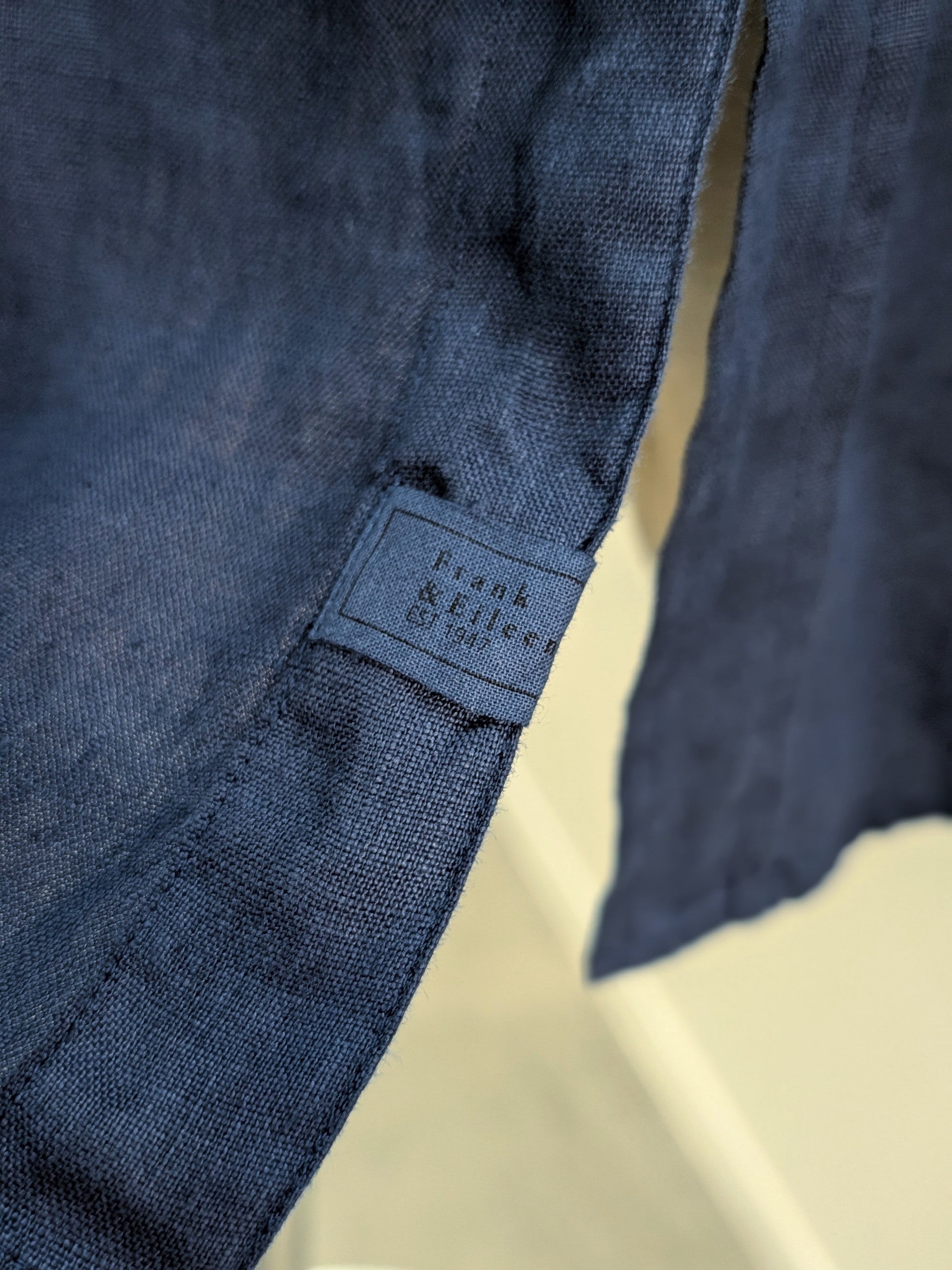 Frank&Eileen "FINBAR" WASHED LINEN SHIRTS