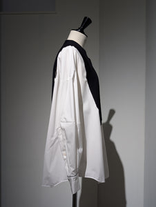 ENFOLD  FAKE-LAYERED PULLOVER