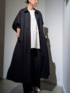 AEHRR 【Draping Yoke Raglan Sleeve Over Coat】