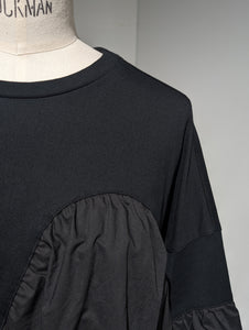 ENFOLD  PUFF-VOLUME LONG-SLEEVE-T-SHIRT