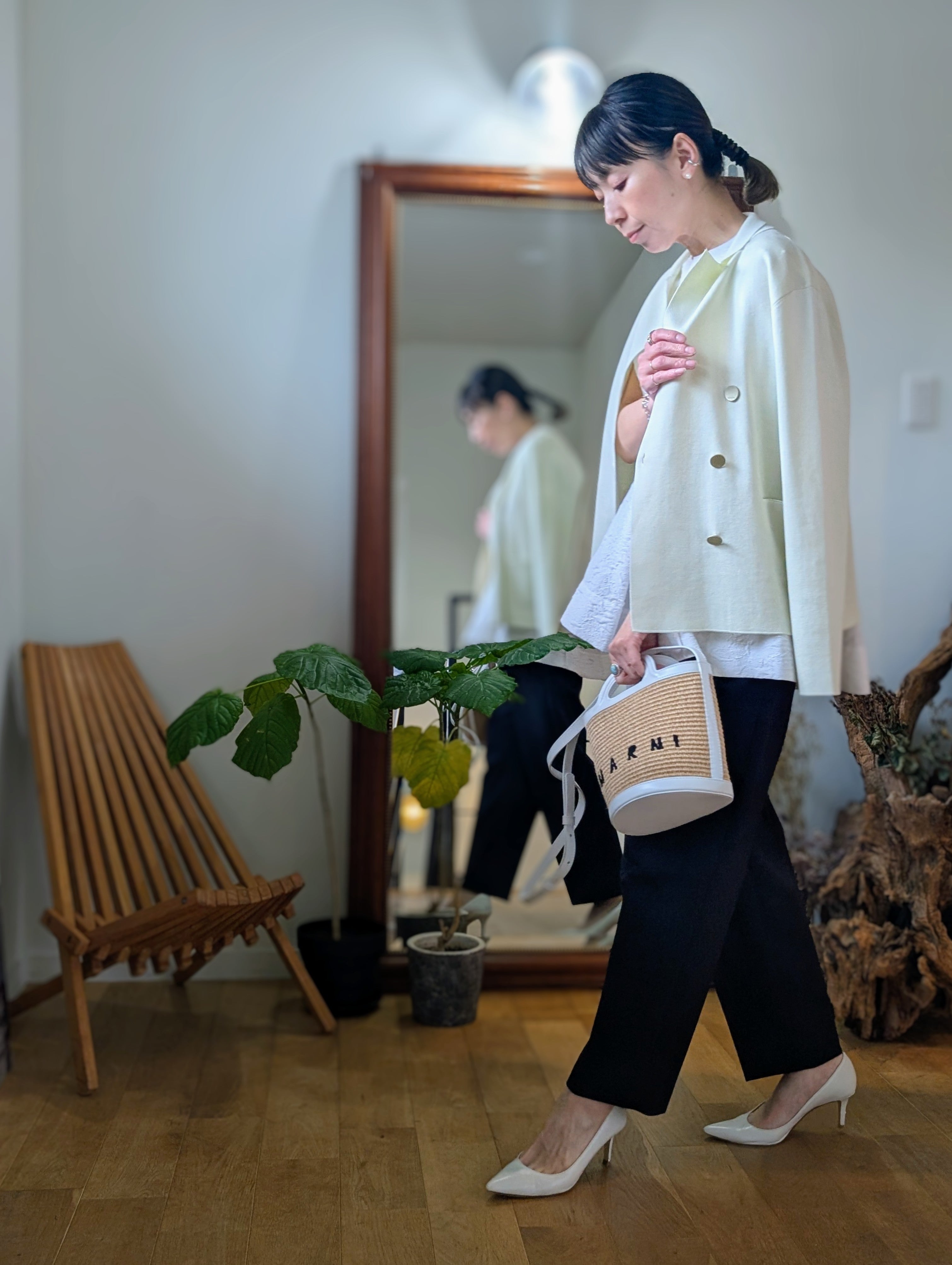 MARNI  SCMP0056Q1 TROPICALIA BASKET BAG SMALL