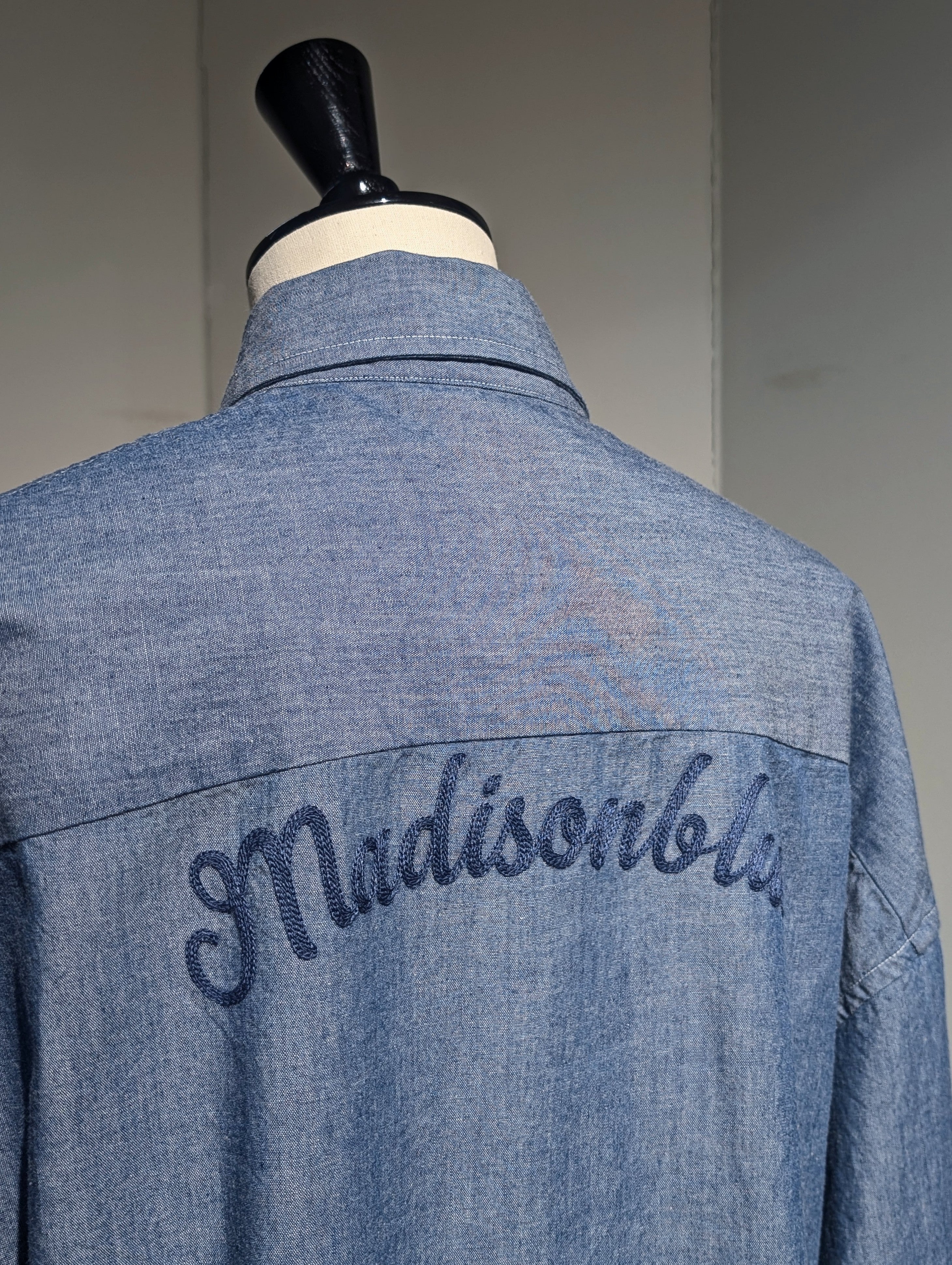 MADISONBLUE×PARQS キーホルダーSETは6/7まで!! 【J.BRADLEY SHIRT CHAMBRAY】