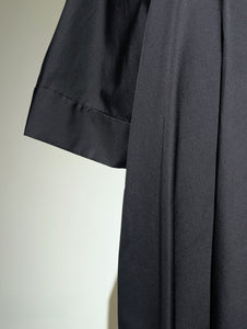 ENFOLD  HIGH-NECK BLOUSE