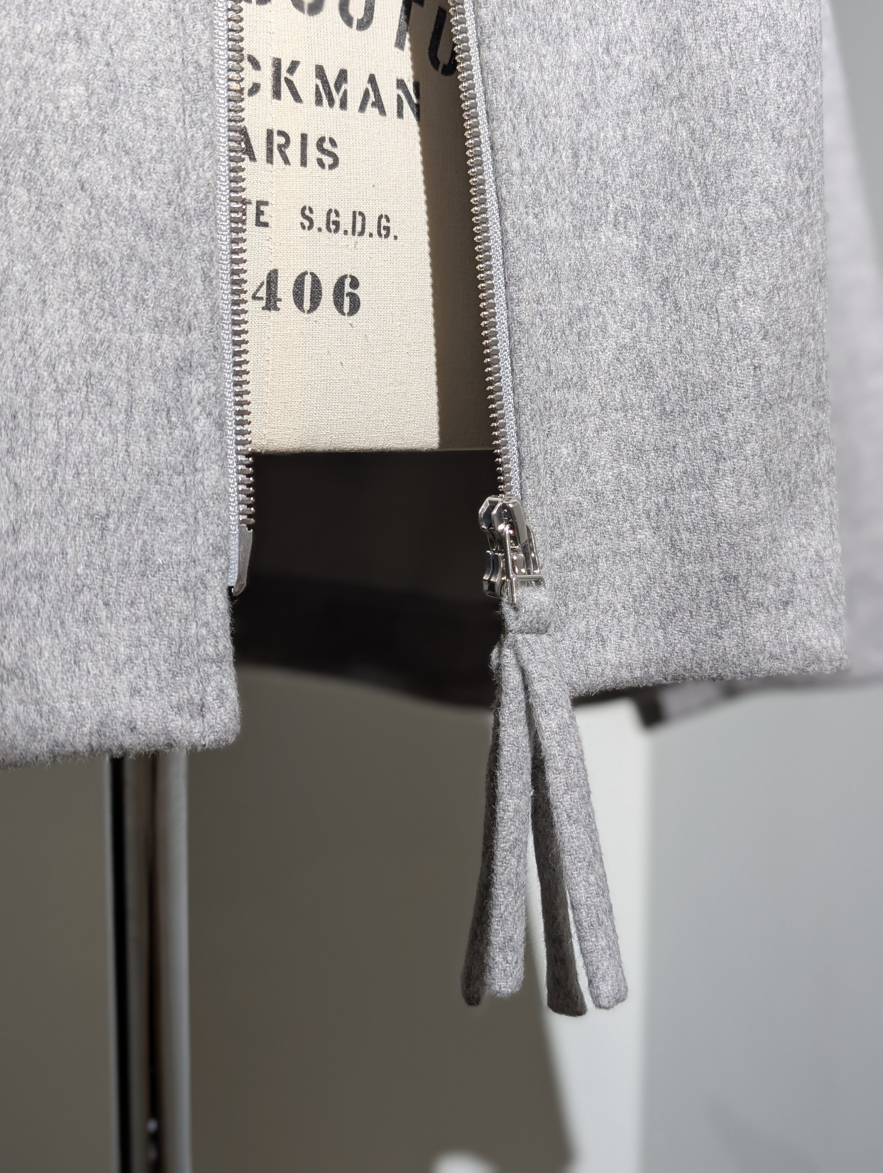 ENFOLD  ZIPPER BLOUSON