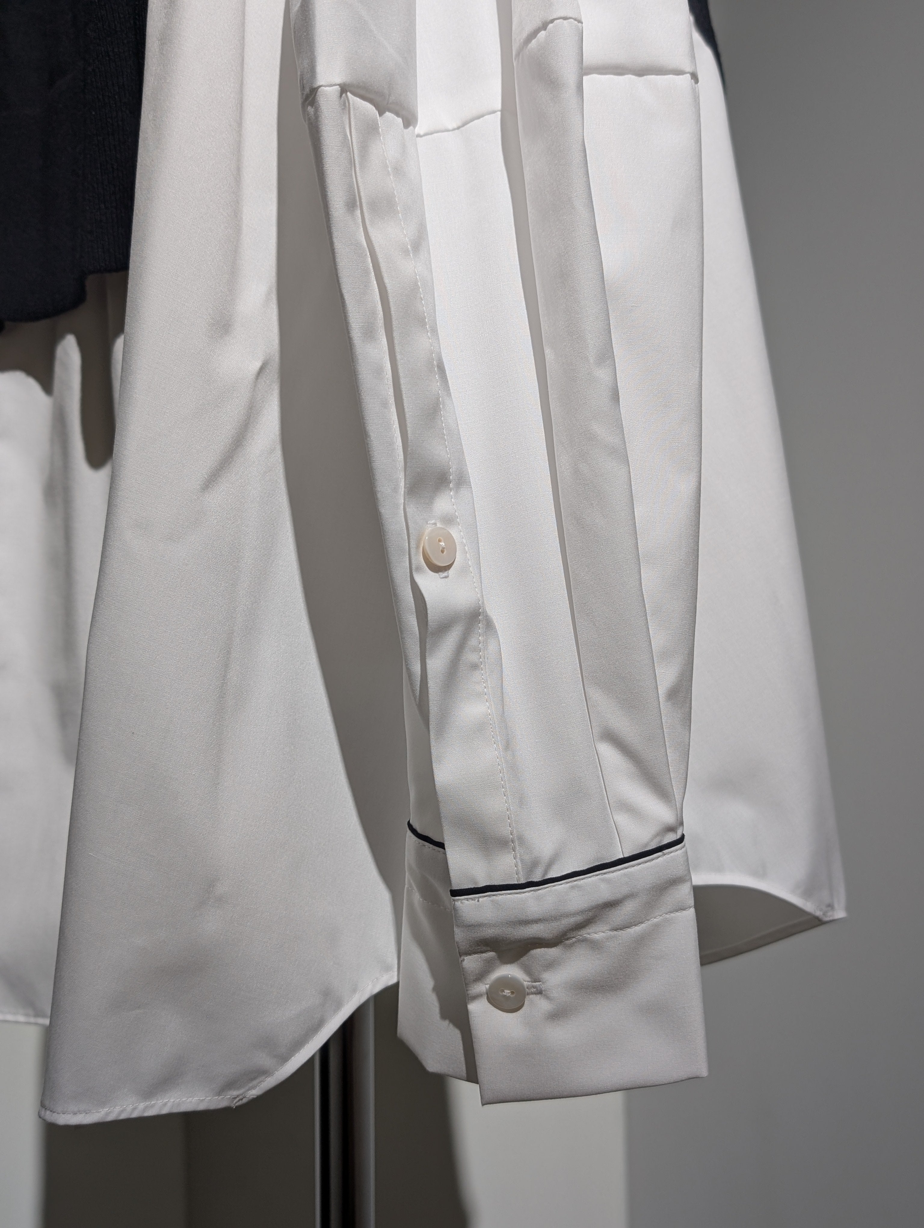 ENFOLD  FAKE-LAYERED PULLOVER