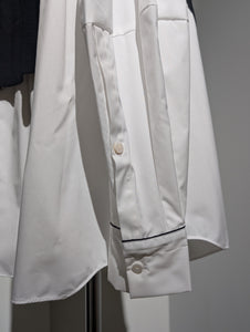 ENFOLD  FAKE-LAYERED PULLOVER