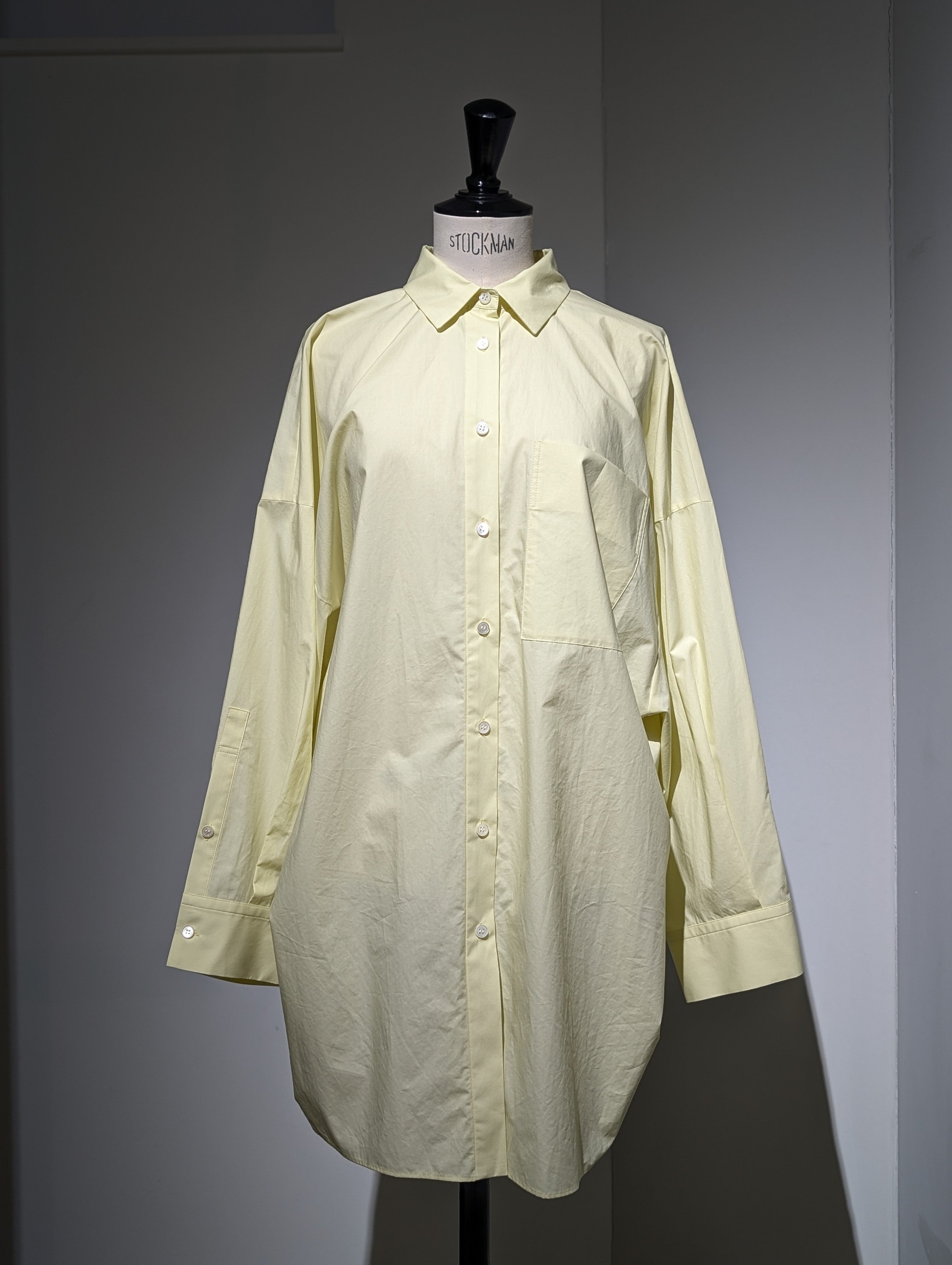 ENFOLD  typewriter NAPE SHIRT
