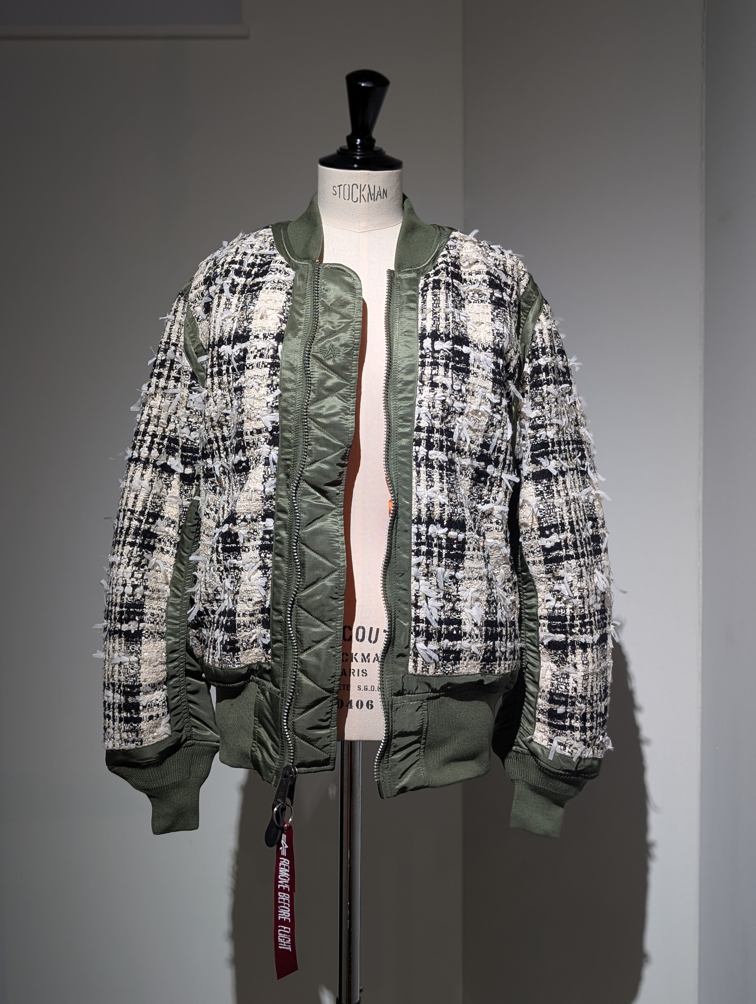 LUTZ HUELLE  PATCH BOMBER V2