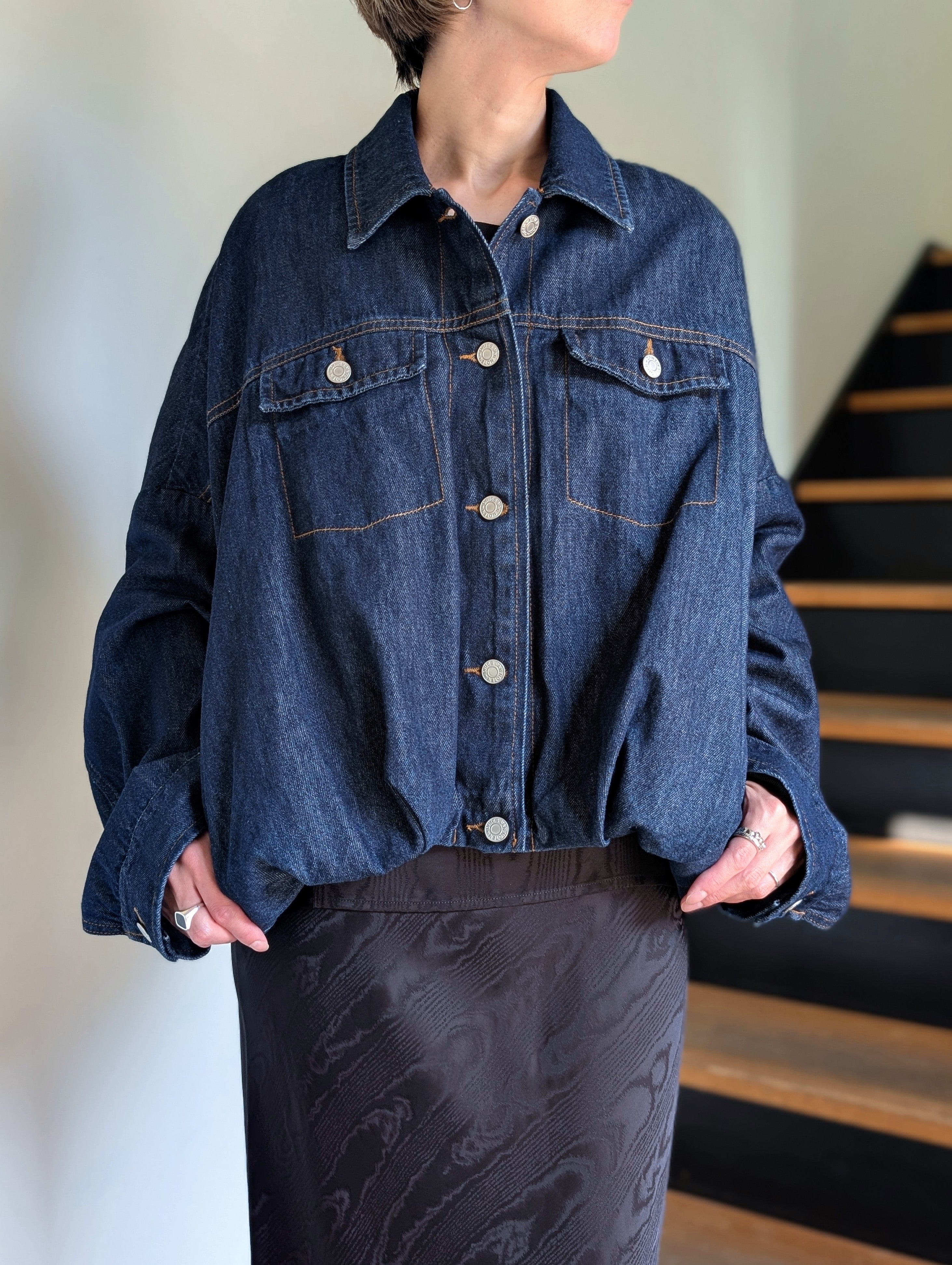 DRIES VAN NOTEN【262-130505】VESTO DEN 4401 W.W.JACKET