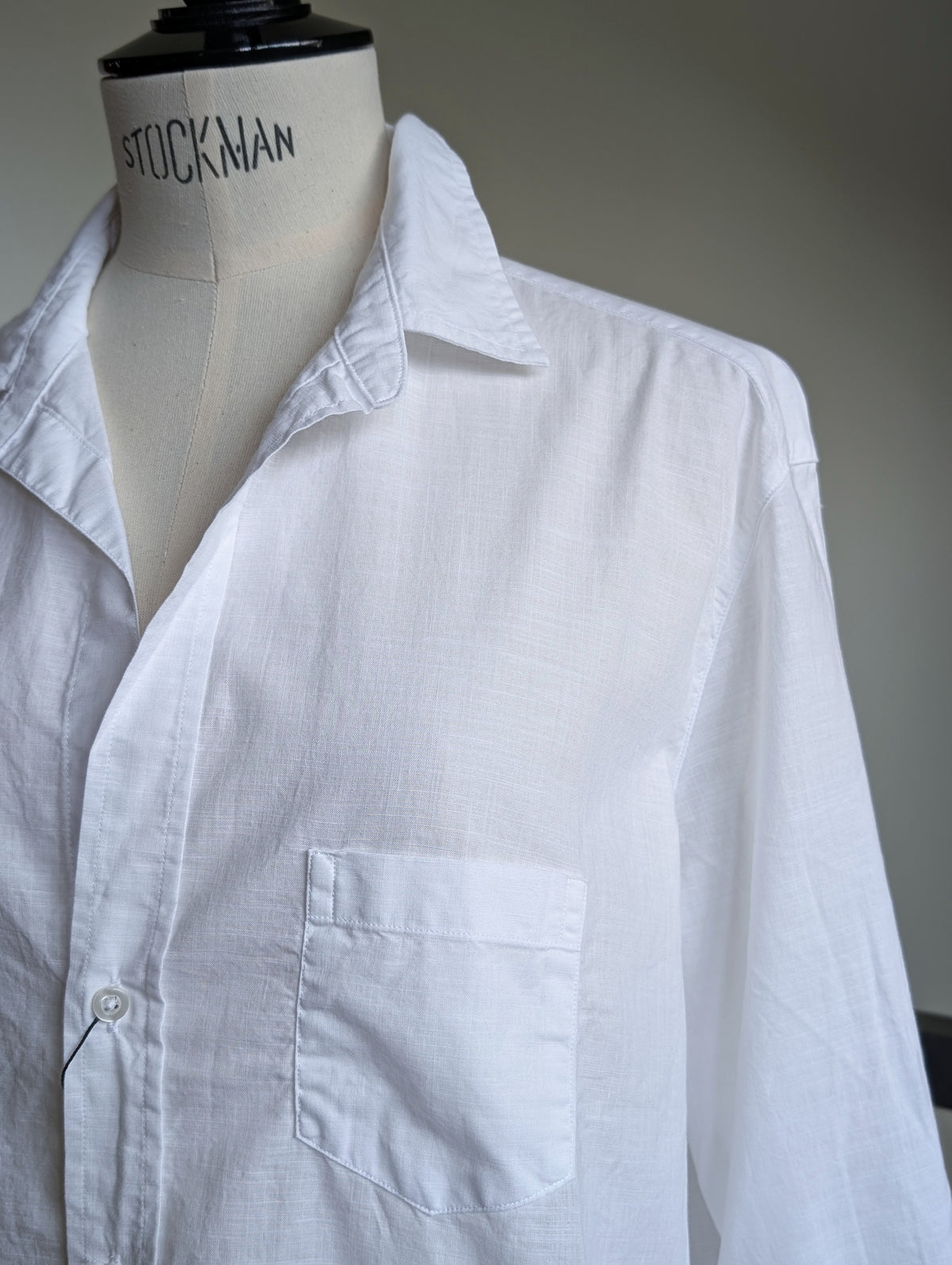 Frank&Eileen "EILEEN"  CLASSIC WHITE CHAMBRAYSHIRTS(物未)