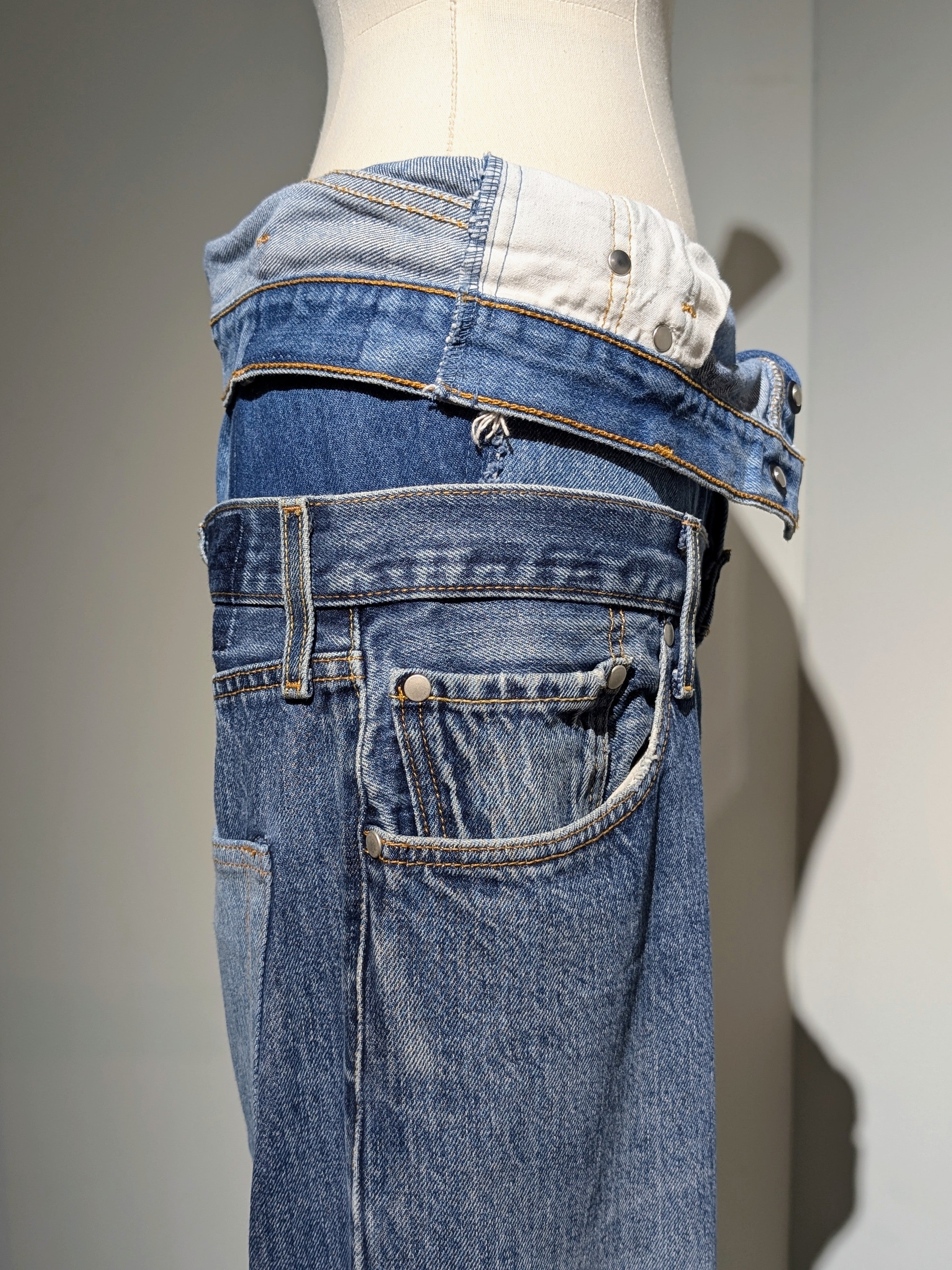 QUIITO W WAIST DENIM PT(2サイズ)