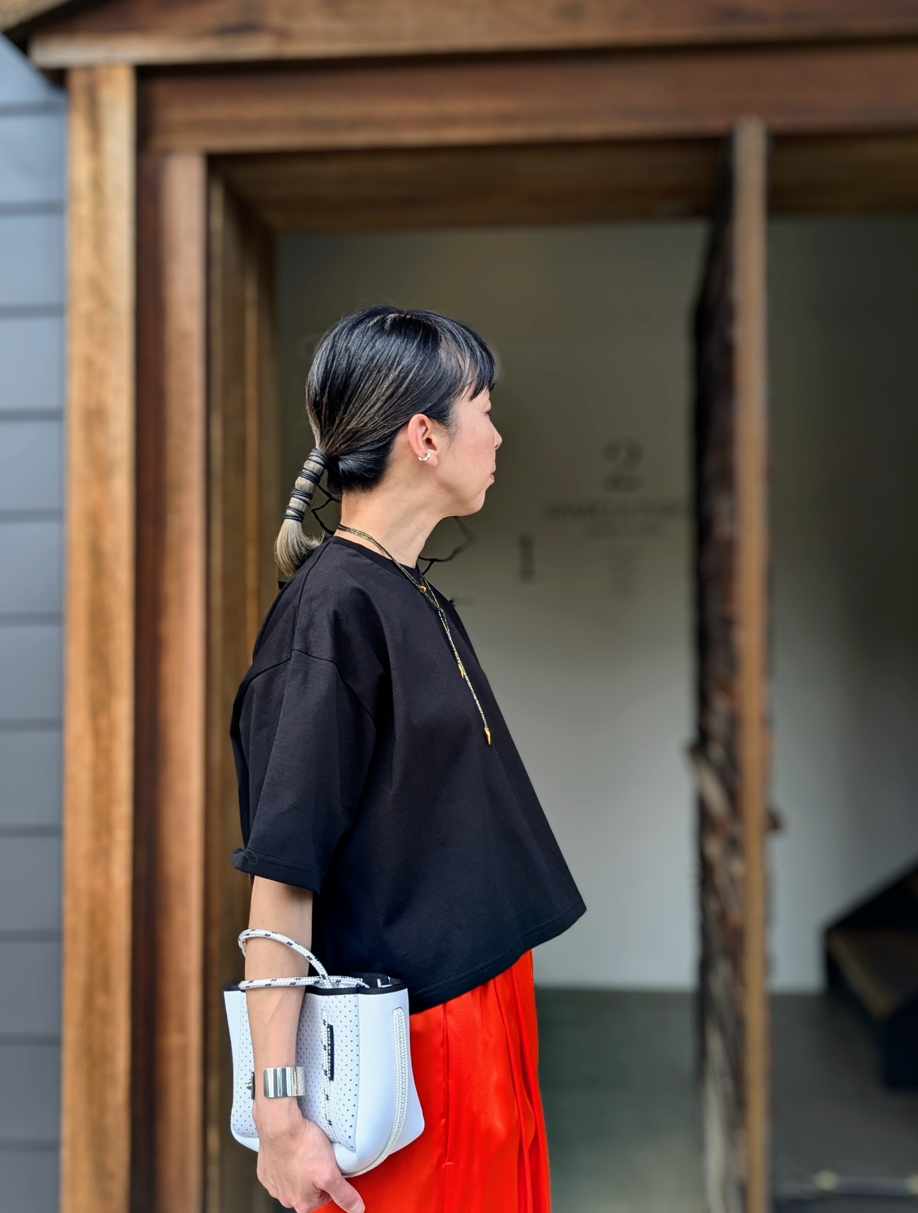 ENFOLD  BOX WIDE TEE