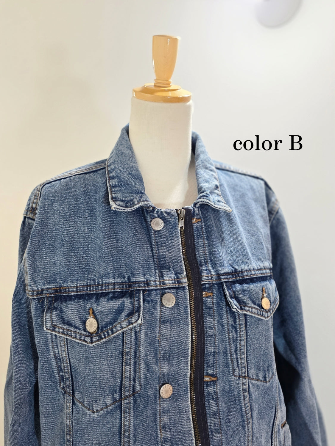 QUIITO ZIP DENIM JK