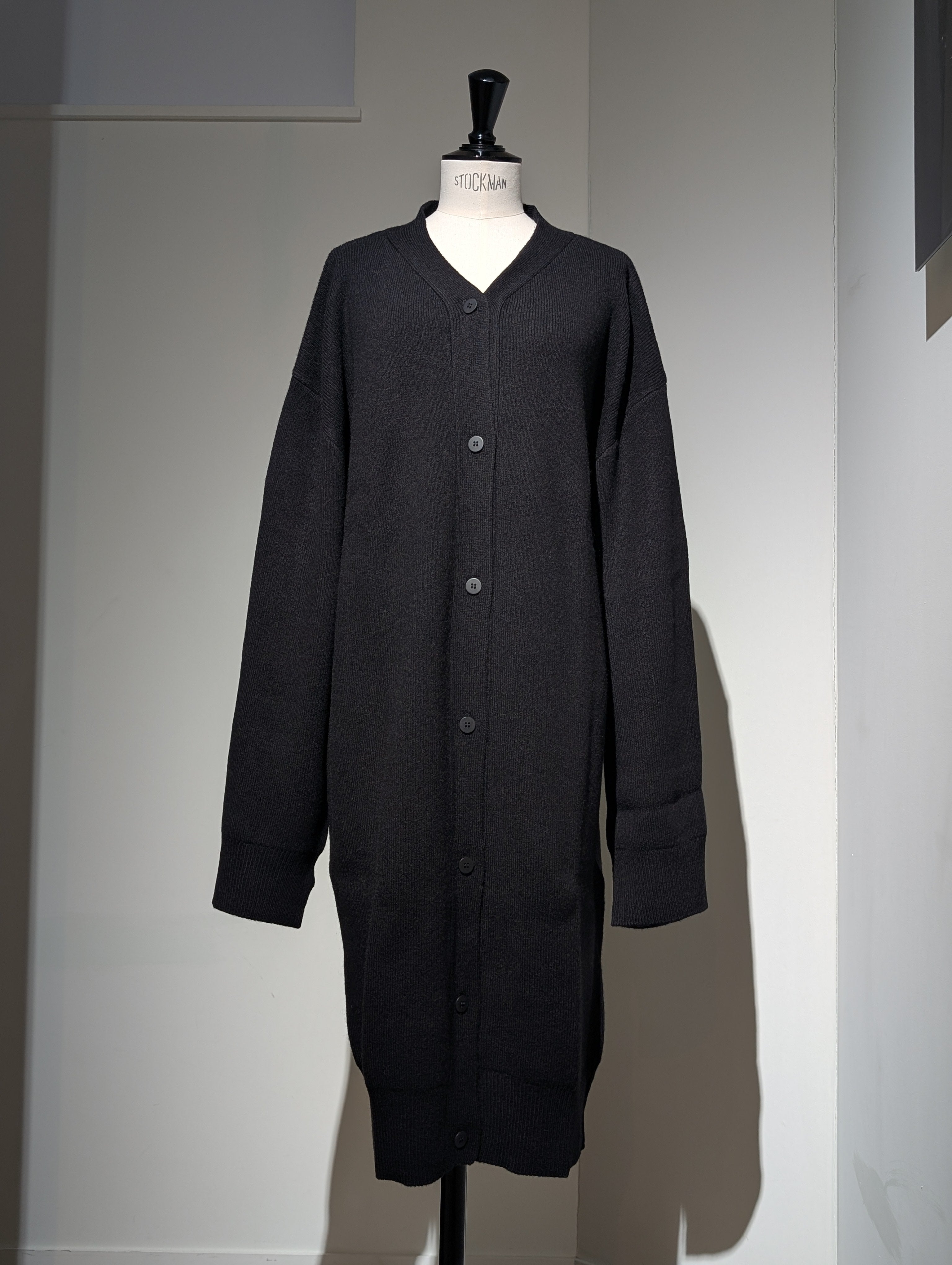 SEEALL  SAW51 KJ601Y (YAK) OVERSIZE LONG CARDIGAN