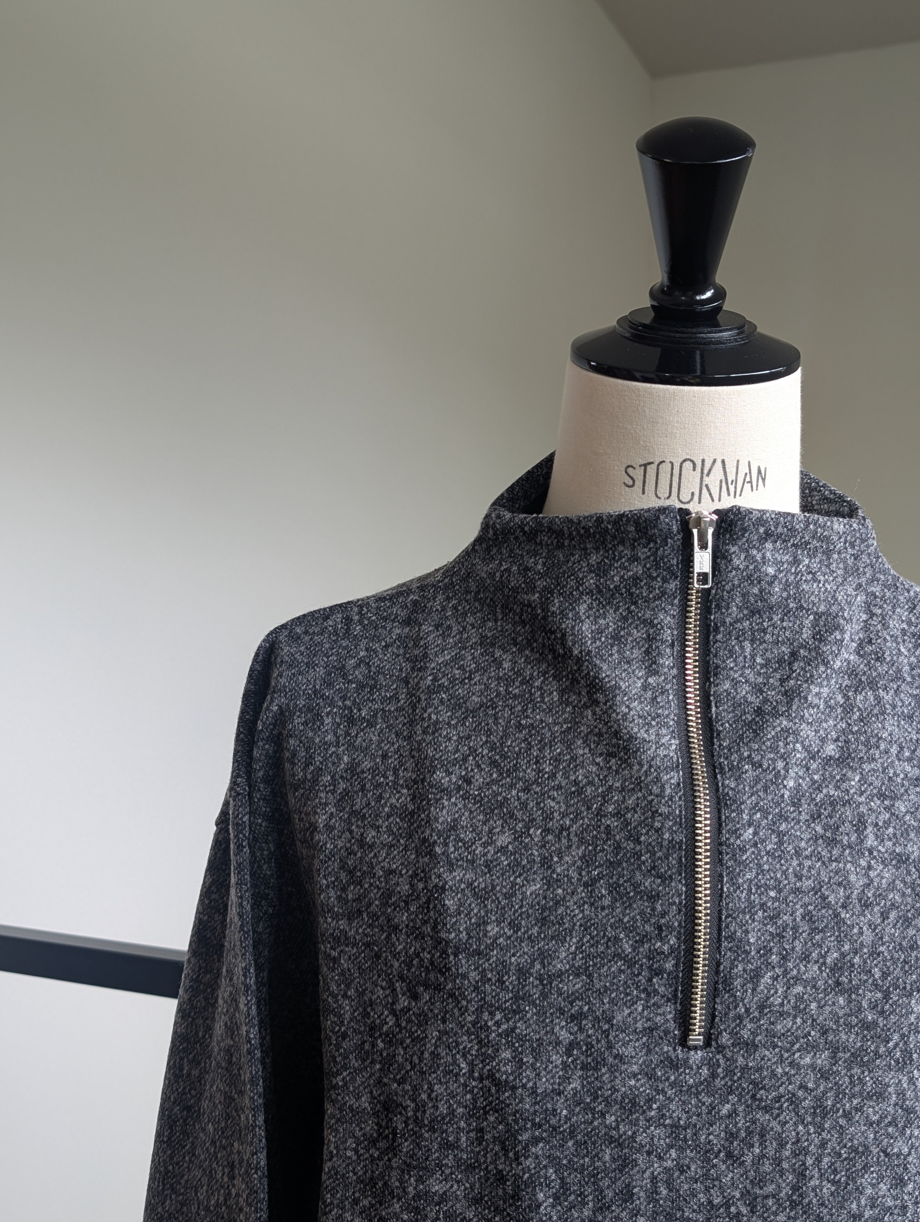 SEEALL  SAU61 SW982(MM-002) HALF ZIP PULLTOP