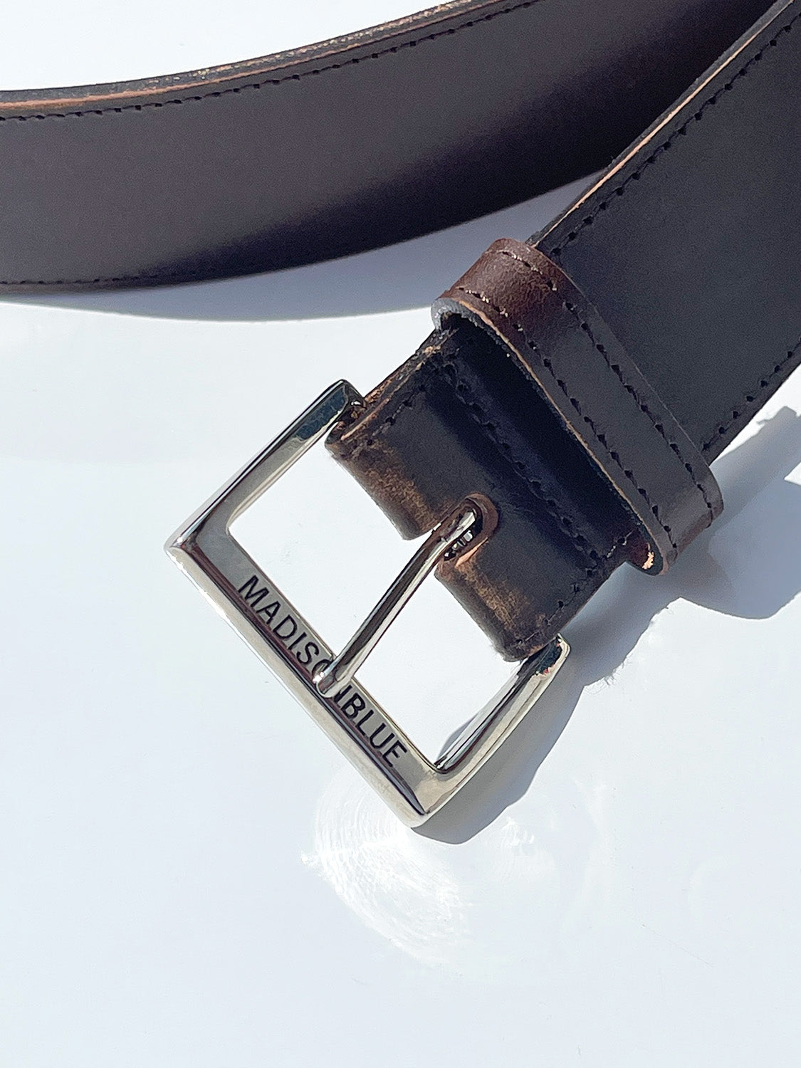 MADISONBLUE  BELT LEATHER(SV)