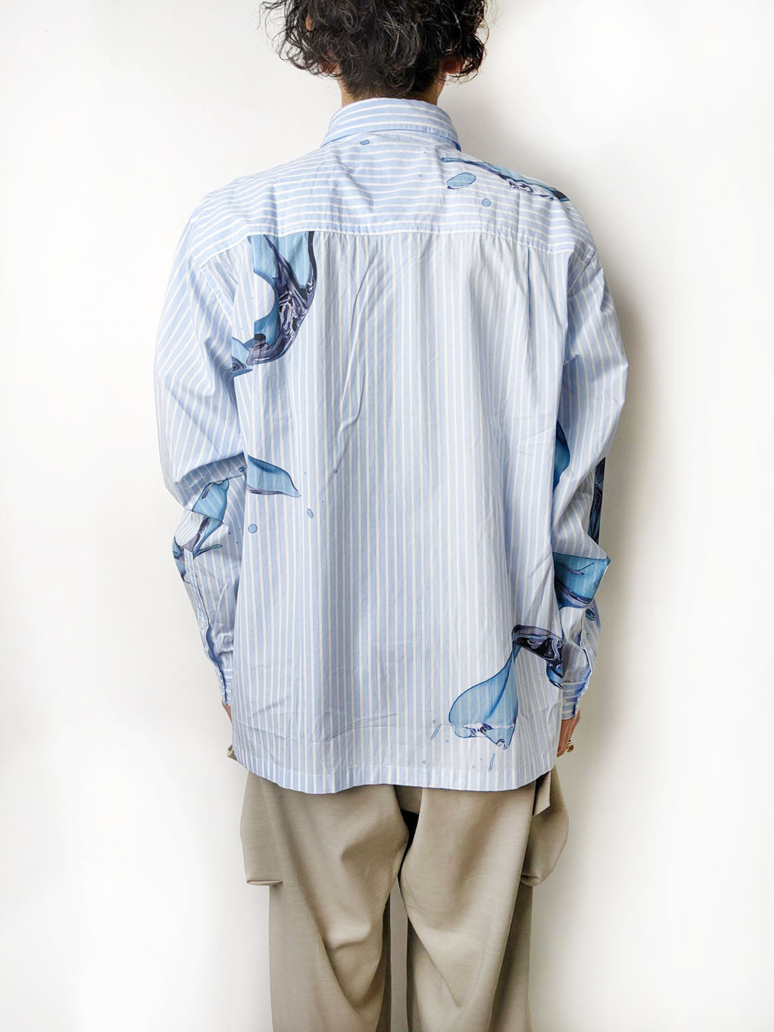 P.A.M IN THE MOMENT STRIPE LS SHIRT
