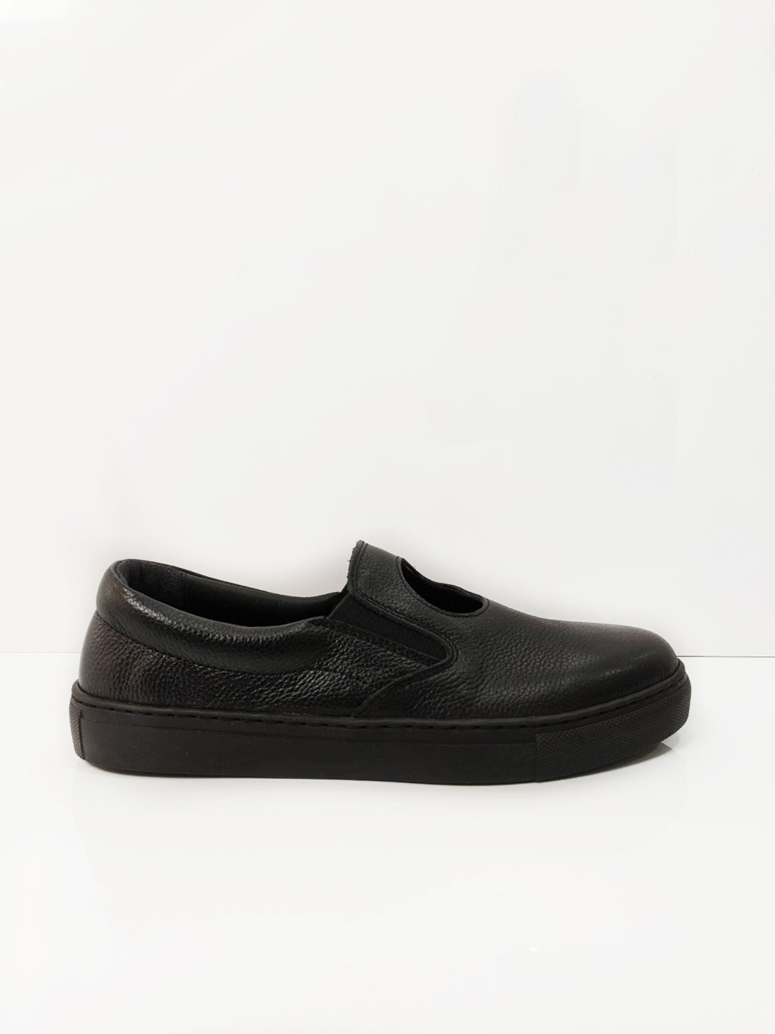 Y's　COW LEATHER SLIP-ON