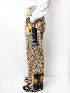 P.A.M CRACKED EARTH RELAX FIT PANT