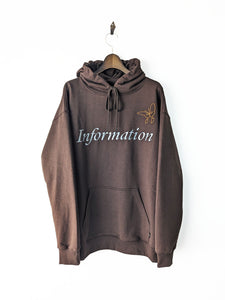 P.A.M INFORMATION HOODED SWEAT