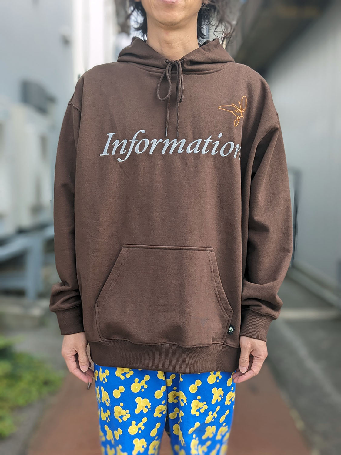 P.A.M INFORMATION HOODED SWEAT