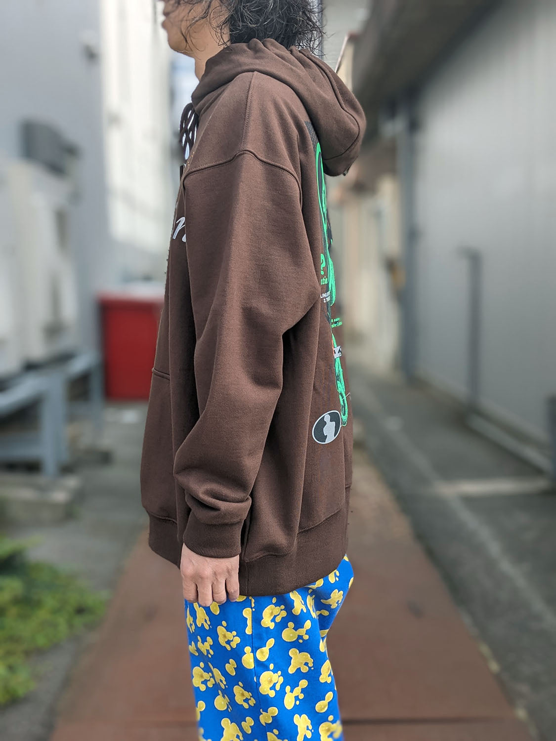 P.A.M INFORMATION HOODED SWEAT