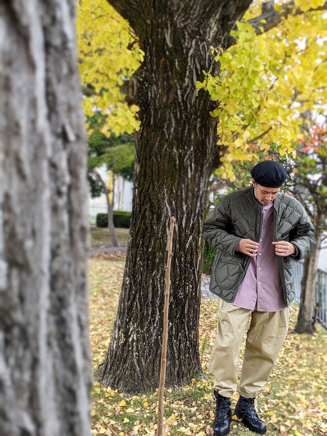 Porter Classic LINER NYLON MILITARY JKT